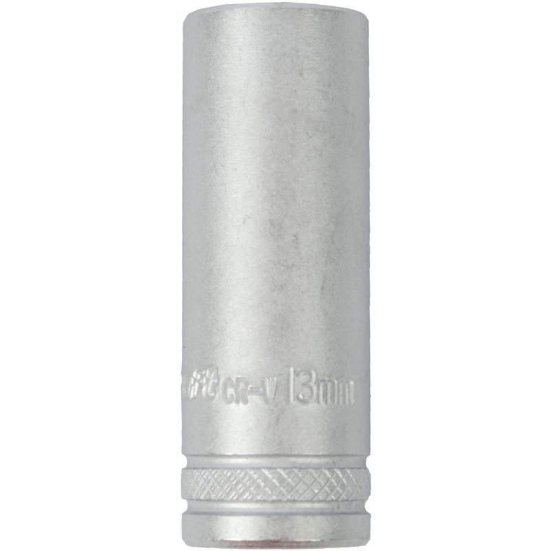 SOCKET 13MM 1/4&#39; DR DEEP SOCKET CRV 12 POINT