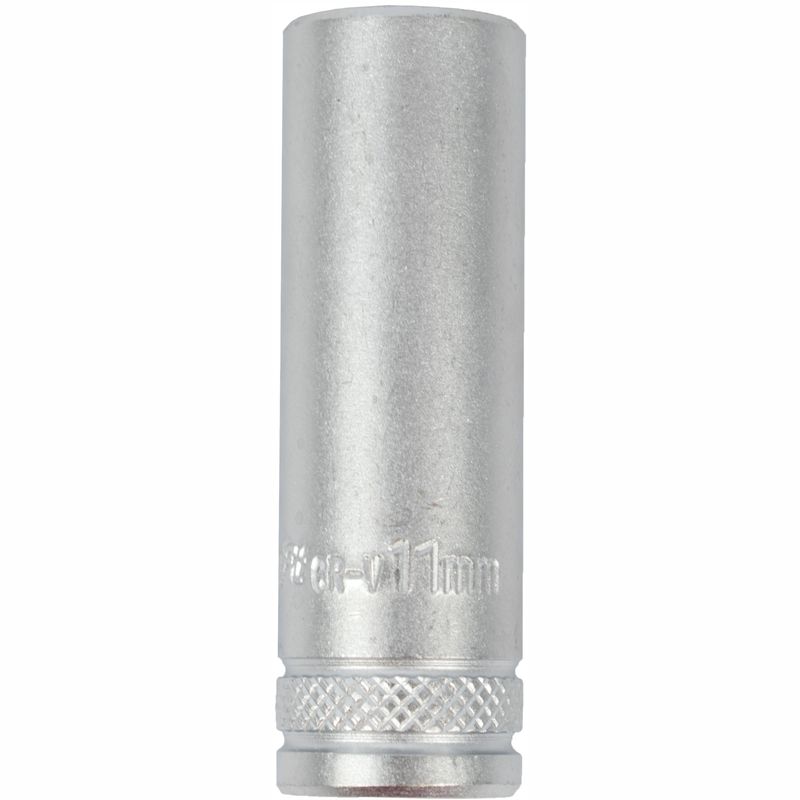 SOCKET 11MM 1/4&#39; DR DEEP SOCKET CRV 12 POINT