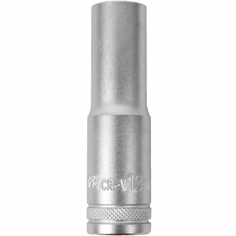 SOCKET 13MM 1/2&#39; DR DEEP SOCKET CRV 12 POINT