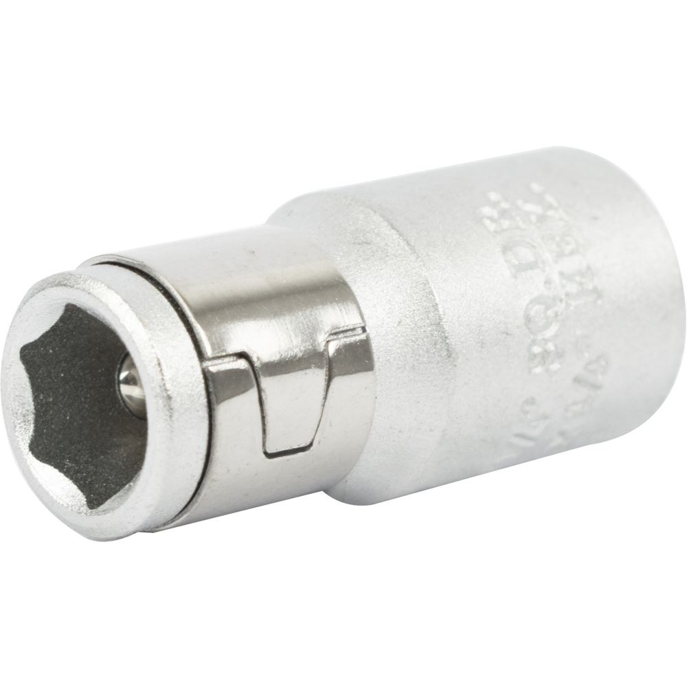 SOCKET ADAPTOR COUPLER 1/4&#39;F SQ X  1/4&#39;F HEX BULK
