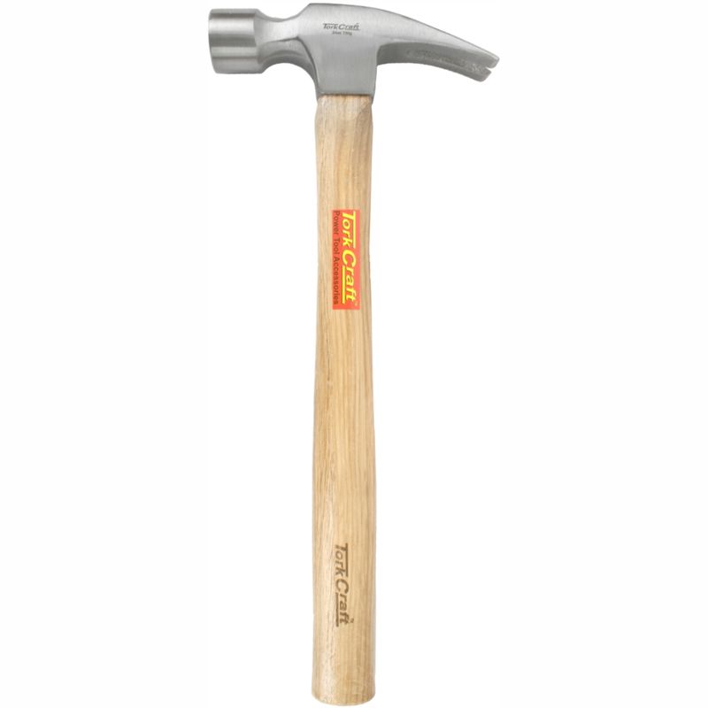 HAMMER CLAW 700G (24OZ) WOODEN HANDLE 280MM &amp; FULL POL HEAD