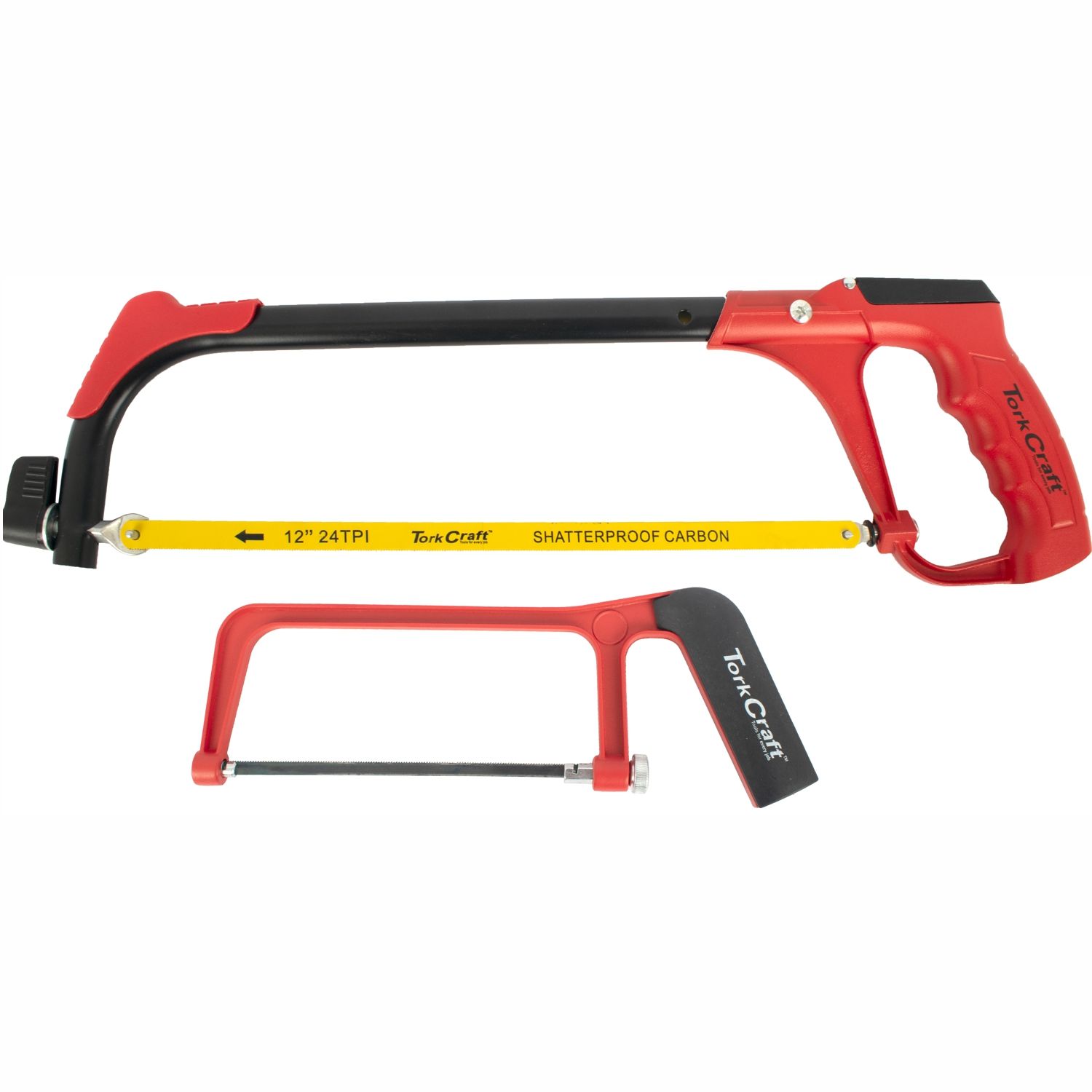HACKSAW &amp; JUNIOR COMBO SET (TCHS002+TCHS003) 3 FREE BLADES TORK CRAFT