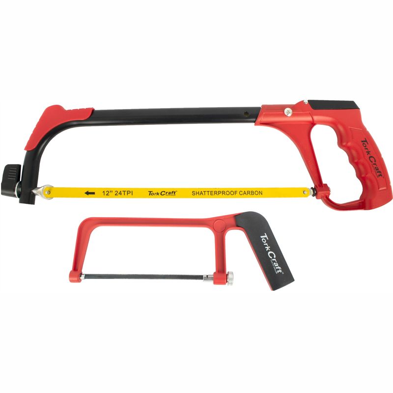 HACKSAW &amp; JUNIOR COMBO SET (TCHS002+TCHS003) 3 FREE BLADES TORK CRAFT