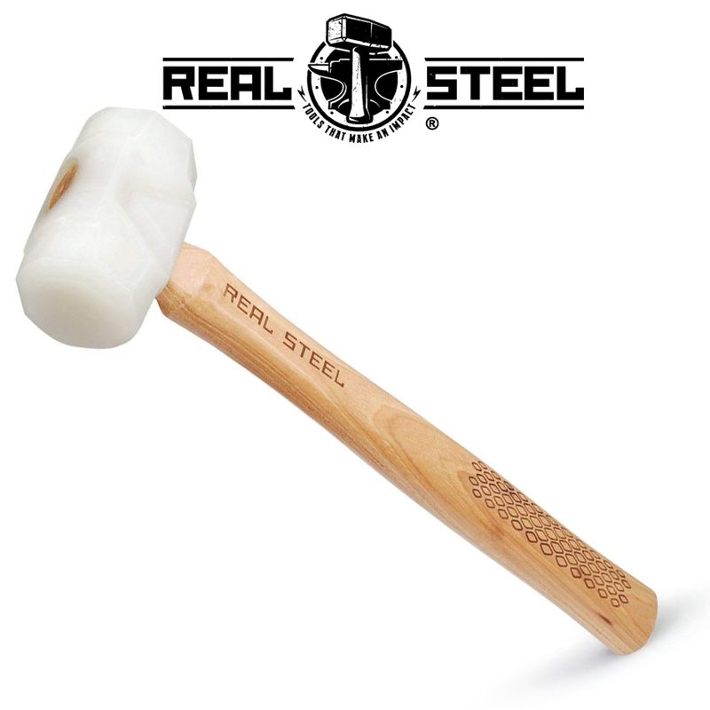 HAMMER URETHANE 38MM 1 1/2&#39; FACE DIAM. HICK. WOOD HANDLE