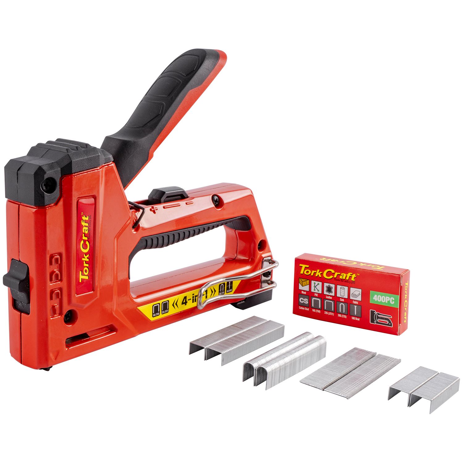 STAPLE GUN 4-IN-1 JT21 6-14MM WITH 400PC
