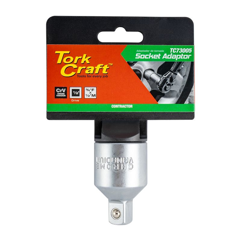 SOCKET ADAPTOR 3/4&#39;F X 1/2&#39;M