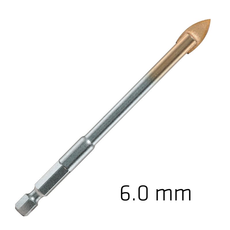 GLASS AND TILE DRILL BIT 6MM