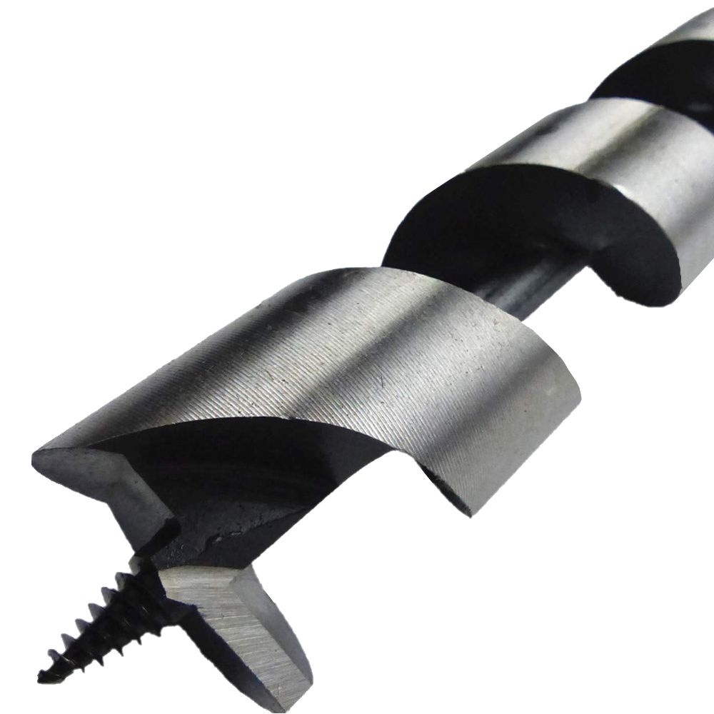 AUGER BIT 22 X 300MM BULK 12MM SHANK BLACK FINISH