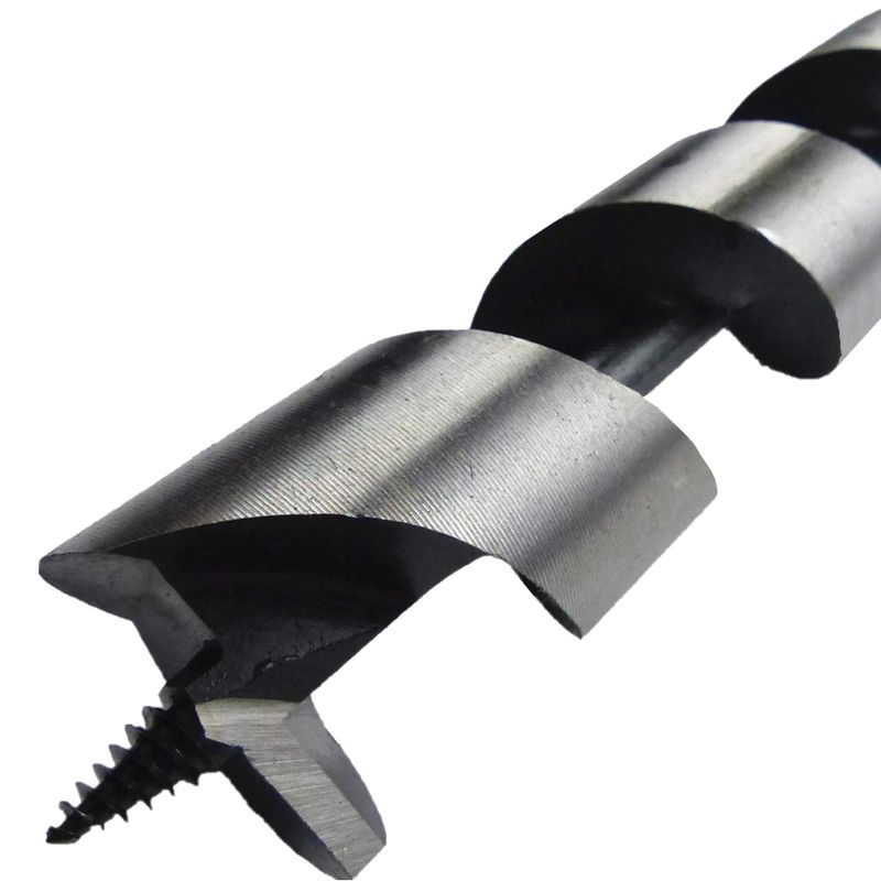 AUGER BIT 22 X 300MM BULK 12MM SHANK BLACK FINISH