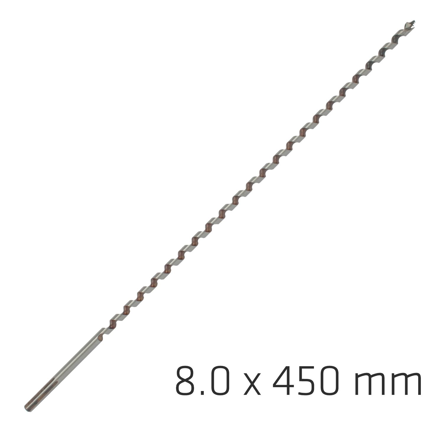 WOOD AUGER DRILL BIT 8 X 450MM