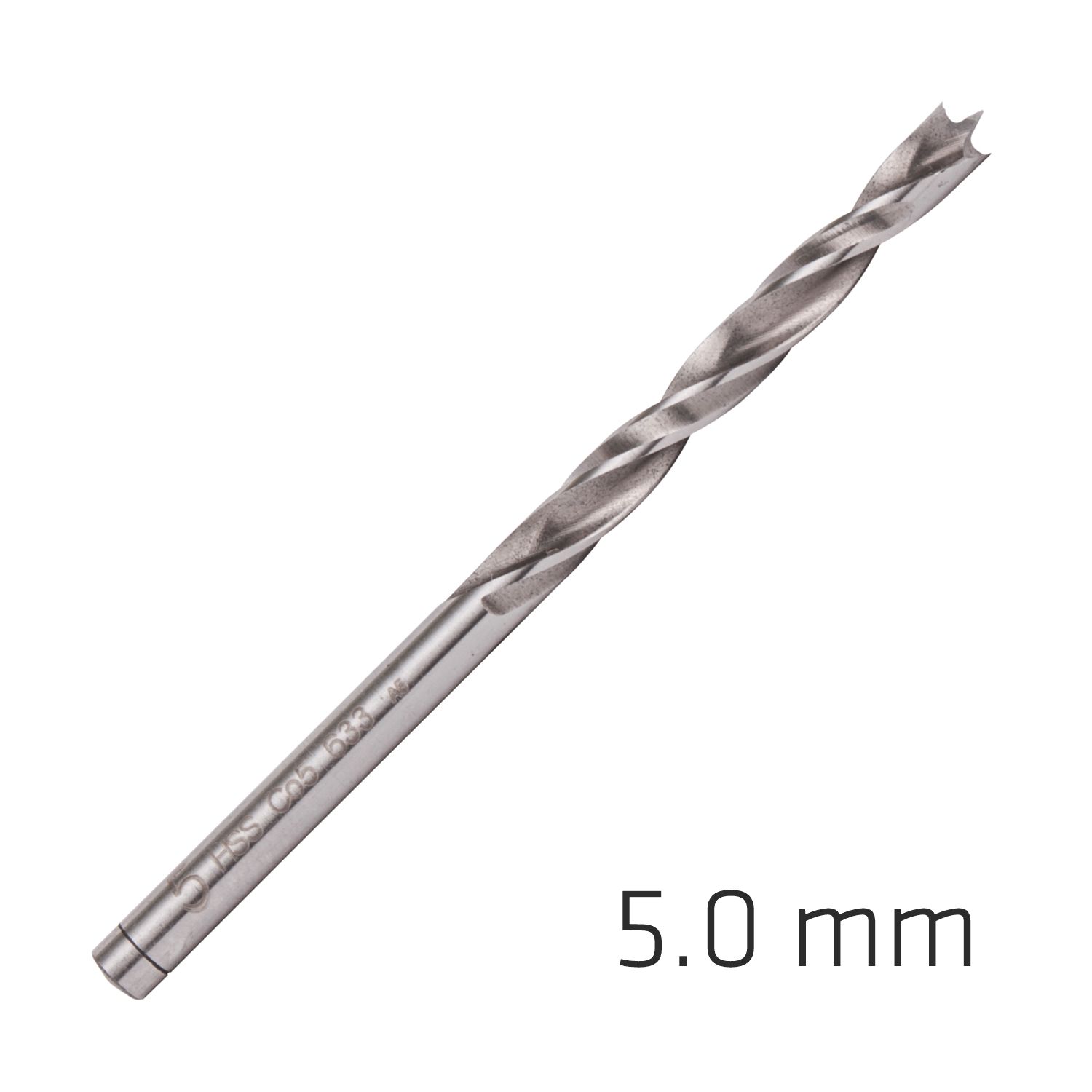 HSS COBALT WOOD DRILL BIT 5MM