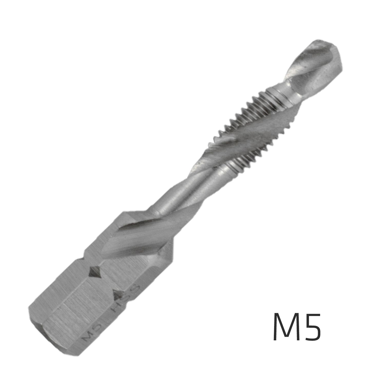 ALPEN COMBINATION TAP PLW M5 1/4&#39; SHANK