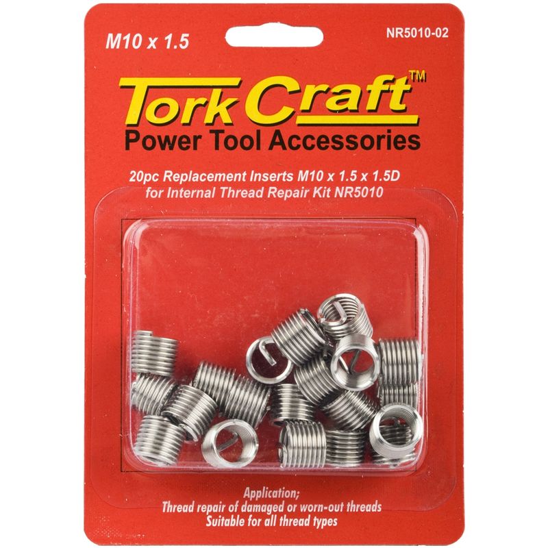 THREAD REPAIR KIT M10 X 1.5 X 1.5D REPL. INSERTS FOR NR5010