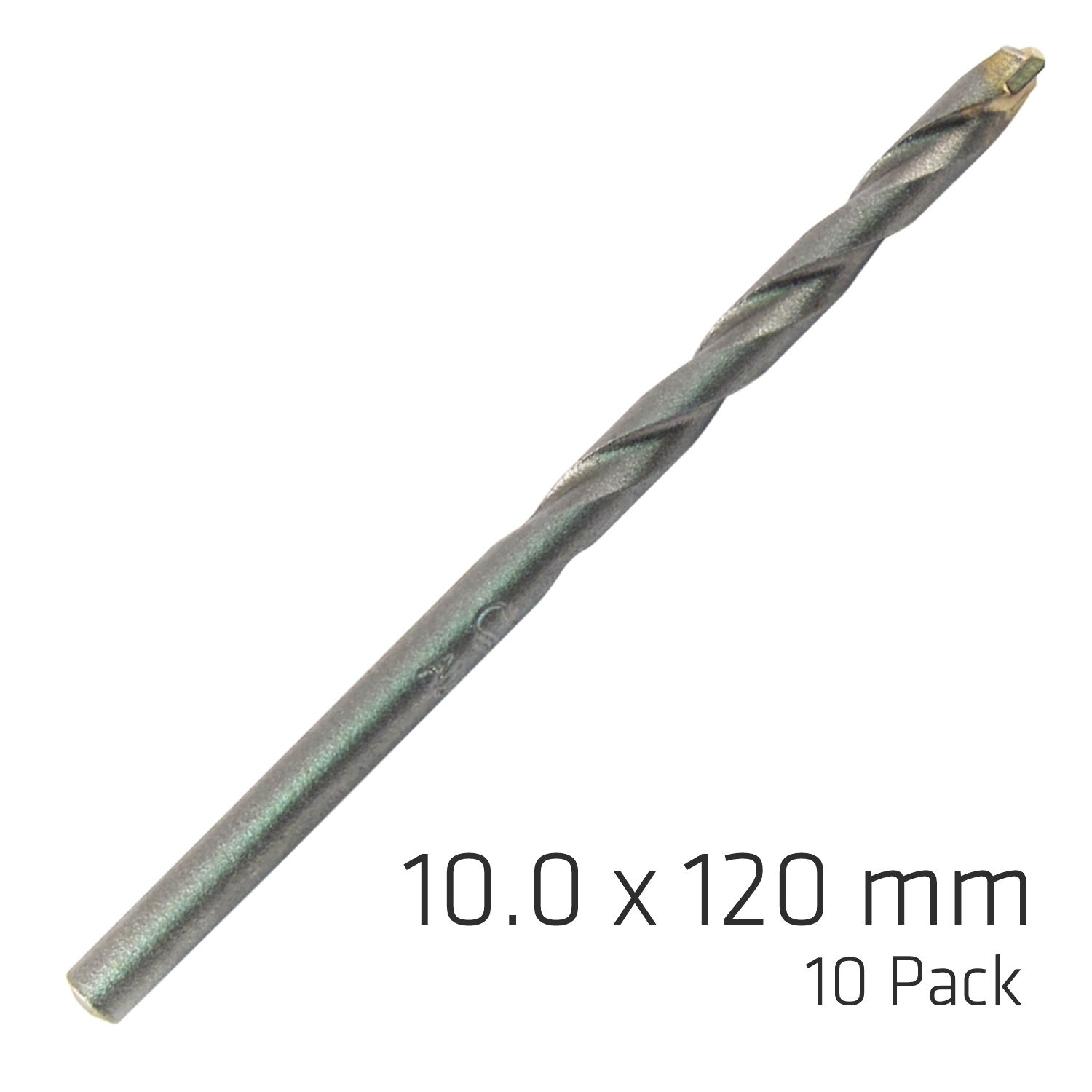 MASONRY DRILL BIT LONG LIFE 10 X120MM 10PACK