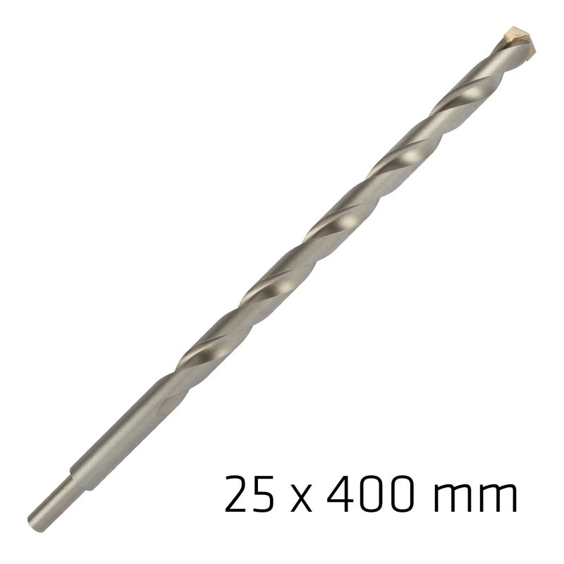 MASONRY DRILL BIT LONG LIFE 25 X 400MM