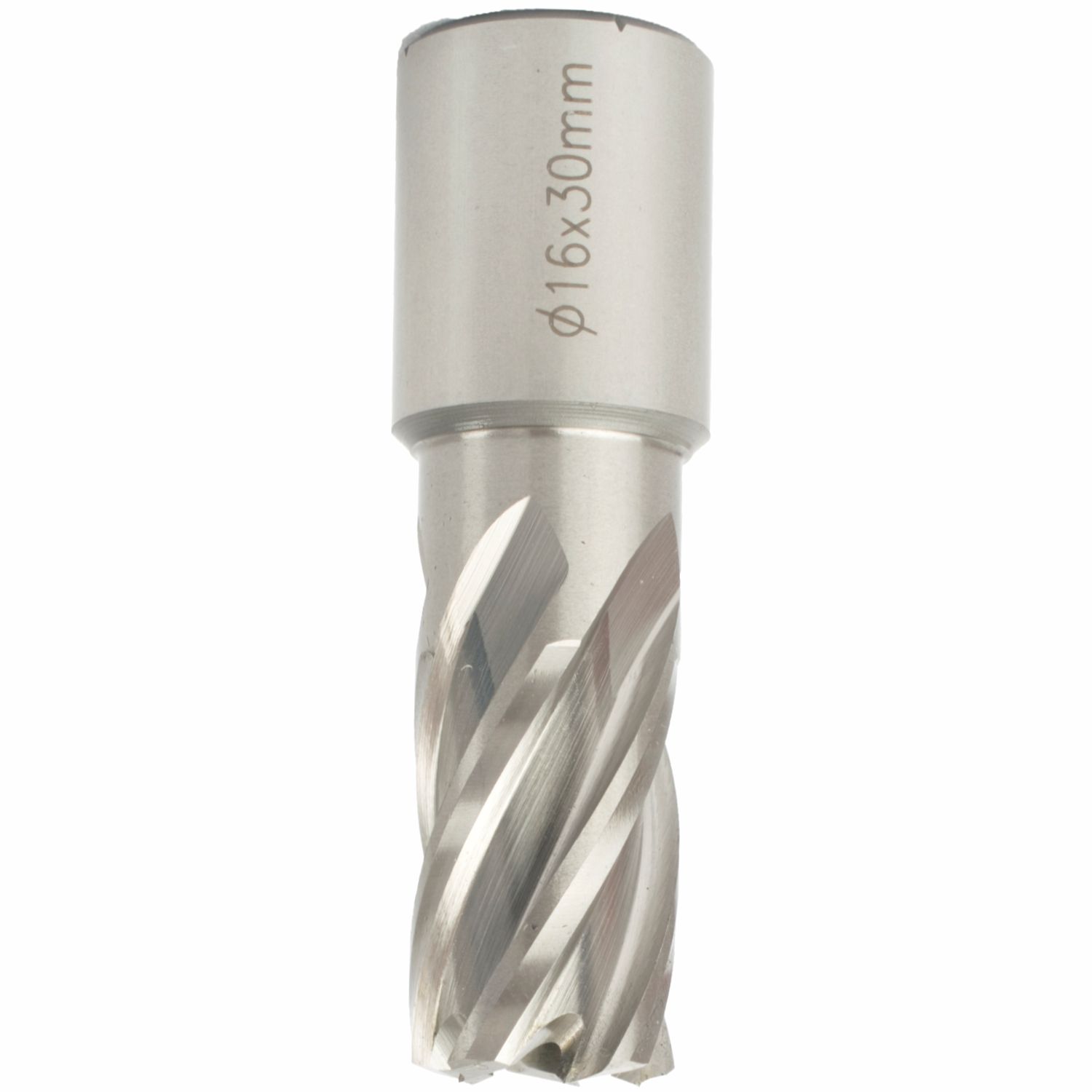 ANNULAR HOLE CUTTER HSS 16 X 30MM WELD SHANK 19.05MM