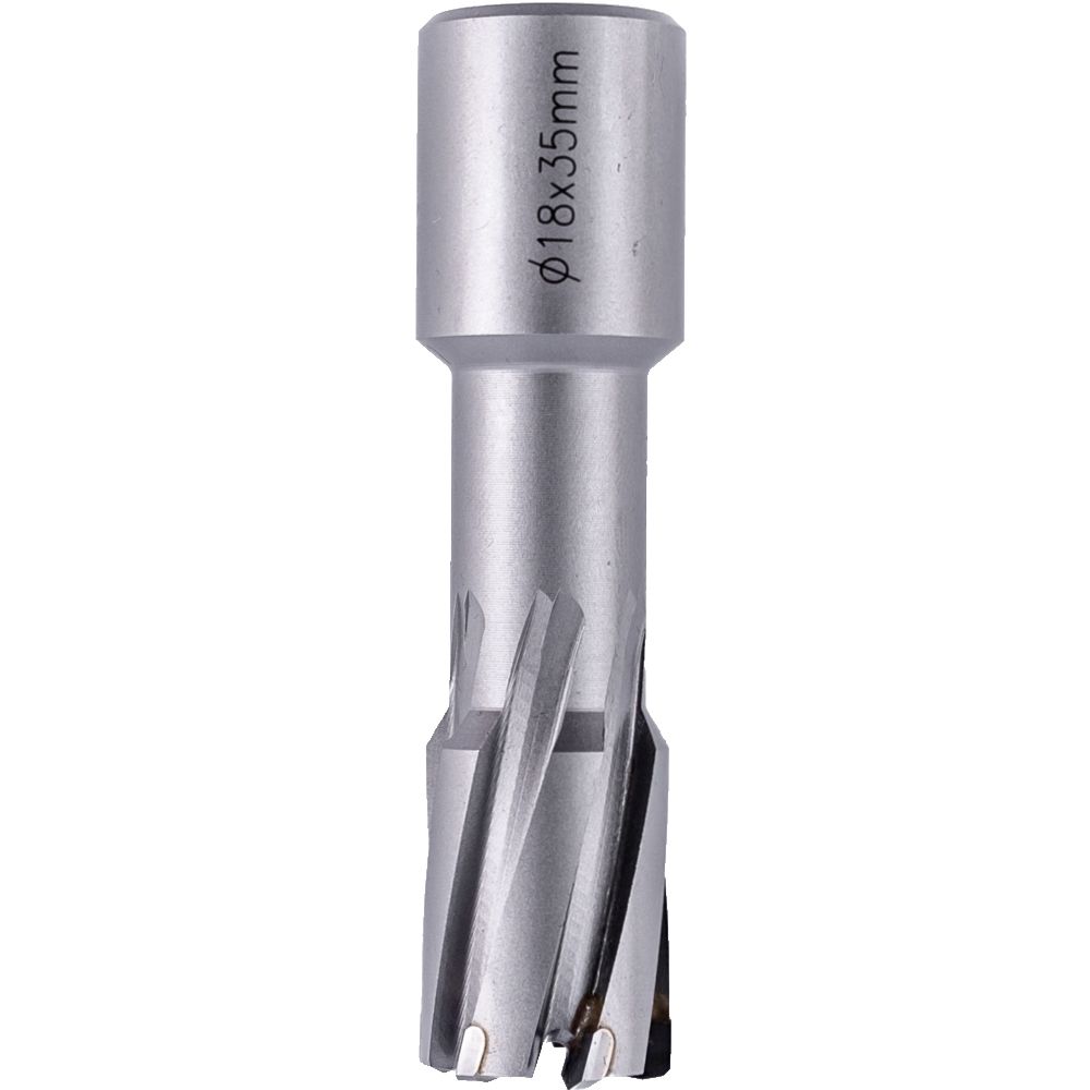 ANNULAR HOLE CUTTER TCT 18 X 35MM WELD SHANK 19.05MM