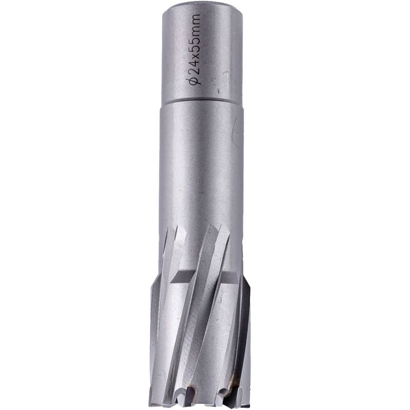 ANNULAR HOLE CUTTER TCT 24 X 55MM WELD SHANK 19.05MM