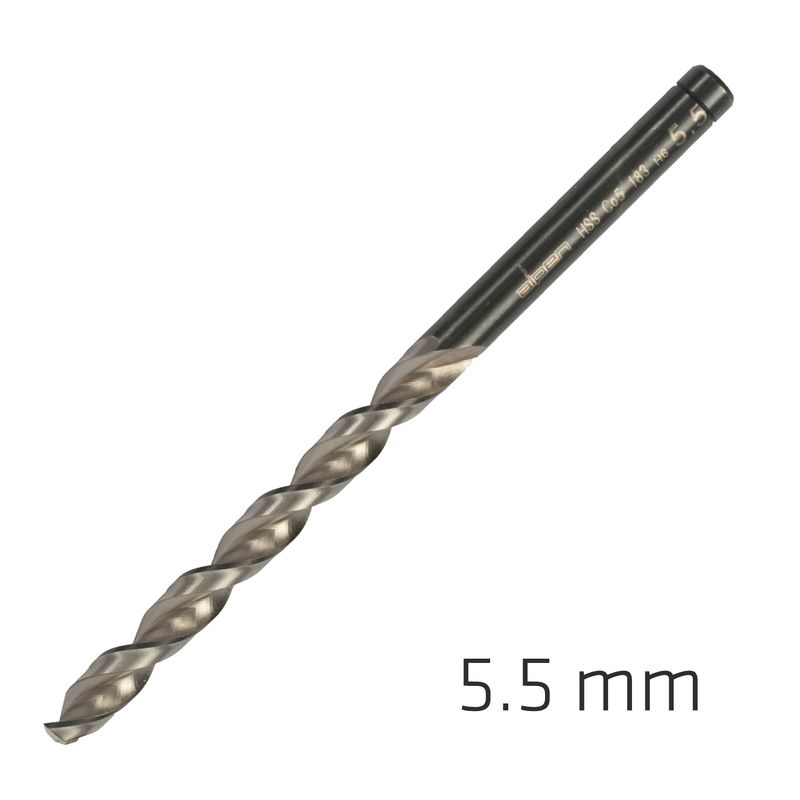 HSS FORTE COBALT DRILL BIT 5.5MM