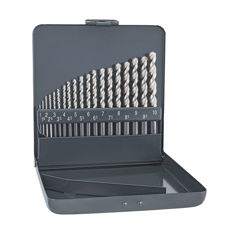 ALPEN HSS COBALT 19 PCS SET FORTE KM19  1 - 10 x 0.5MM