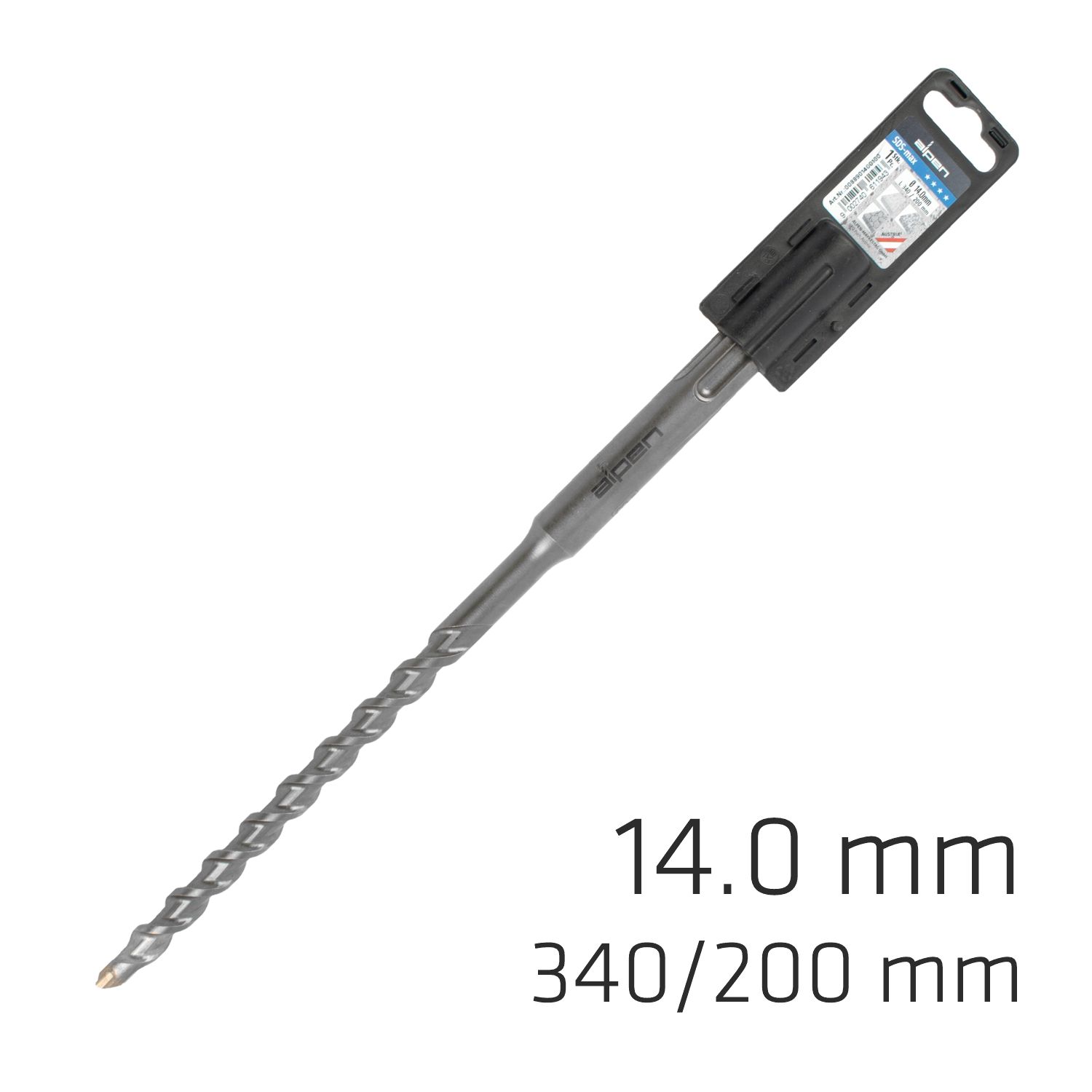 SDS MAX DRILL BIT 340X200 14MM