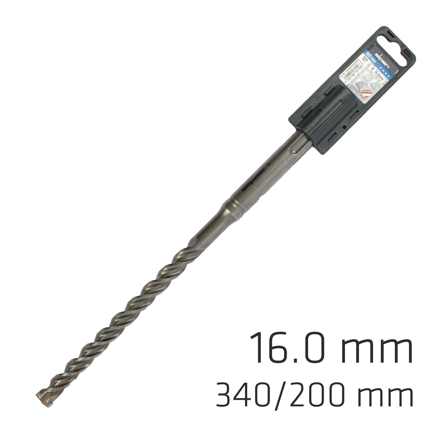 SDS MAX DRILL BIT 340X200 16MM