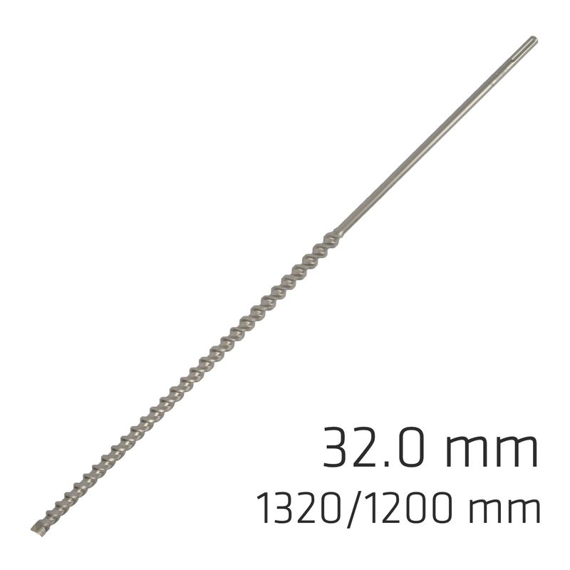 SDS MAX DRILL BIT 32MM 1320 1200MM