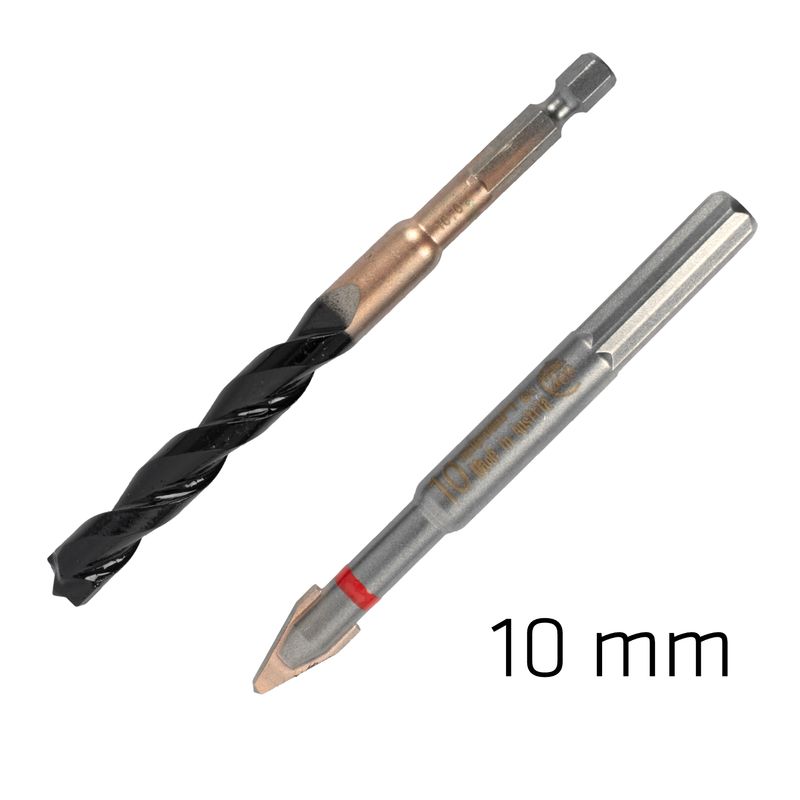 10.0MM PORCELAIN &amp; CONCRETE C PROTECTOR DRILL BIT SET TILE