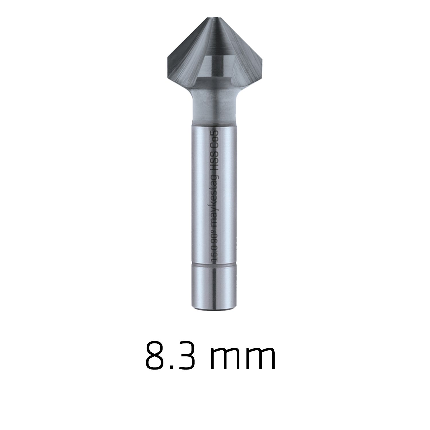 HSS-ECO5 COUNTERSINK 90  8.3 DIN 335 SHAPE C ALUNIT COATED