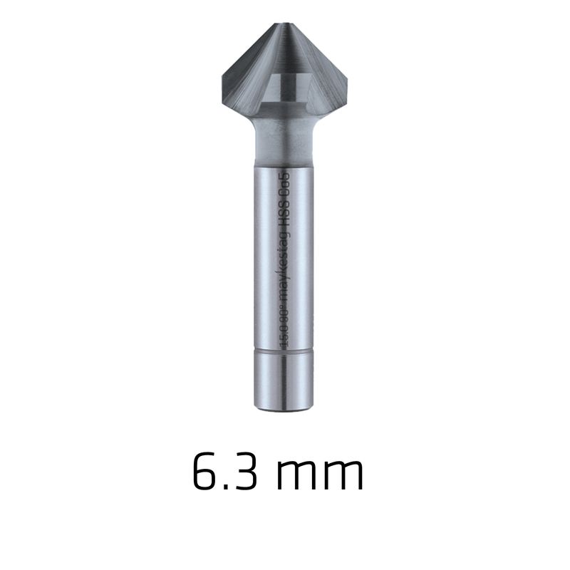 HSS-ECO5 COUNTERSINK 90  6.3 DIN 335 SHAPE C ALUNIT COATED
