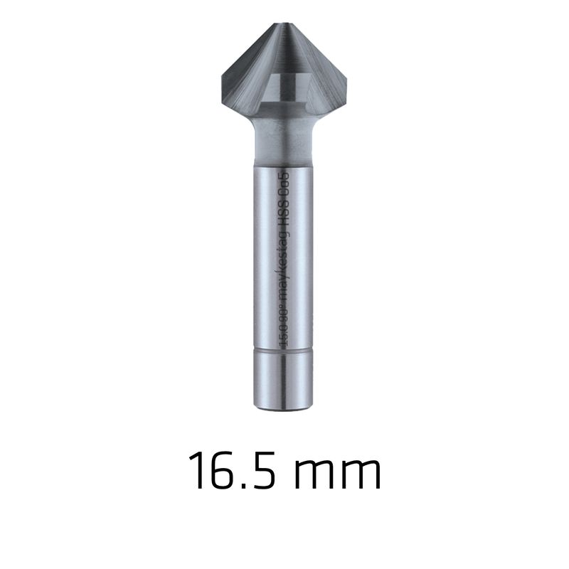 HSS-ECO5 COUNTERSINK 90  16.5 DIN 335 SHAPE C ALUNIT COATED
