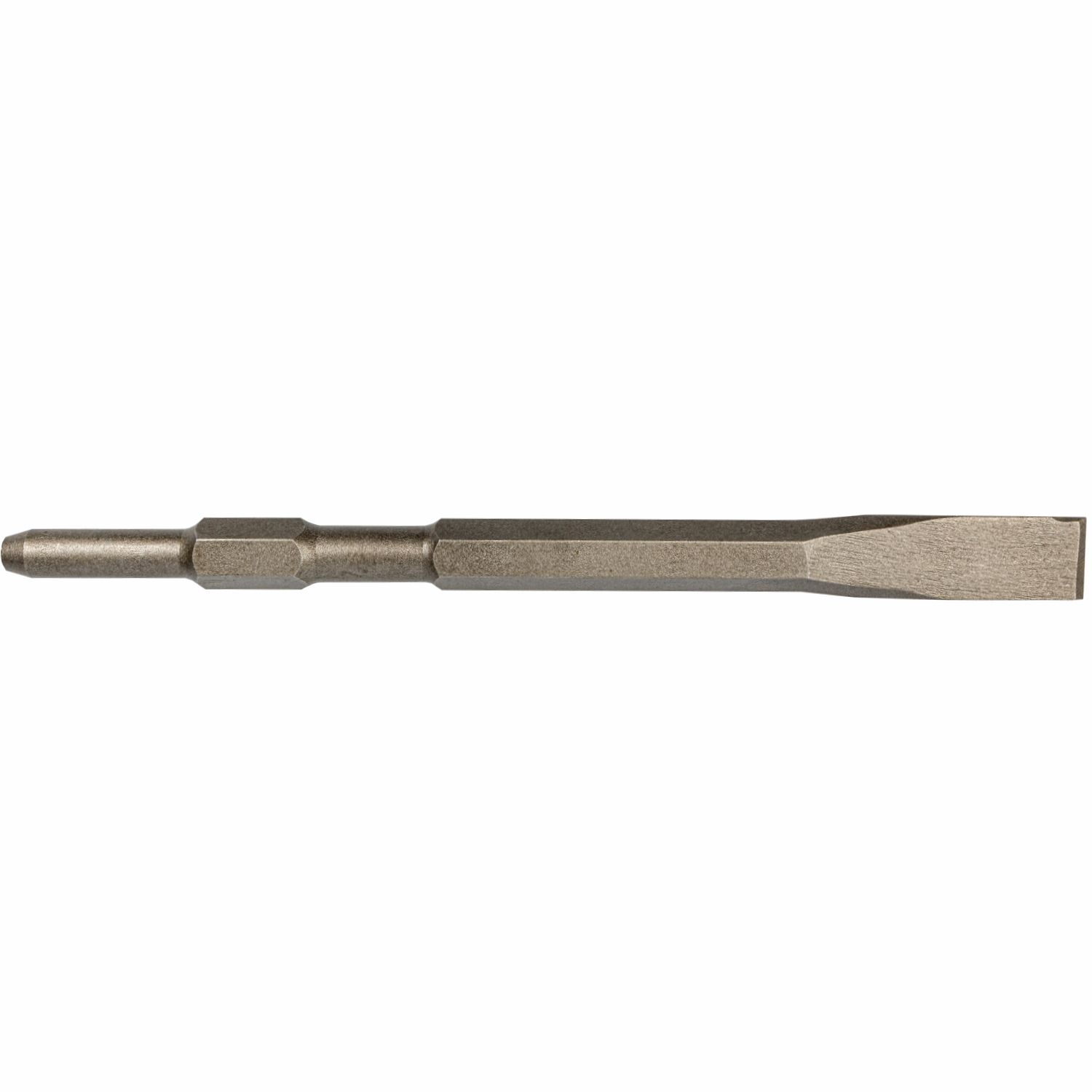 CHISEL HEX 17MM FLAT 40MM X 400MM
