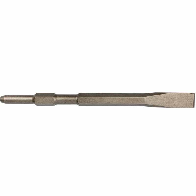 CHISEL HEX 17MM FLAT 40MM X 400MM