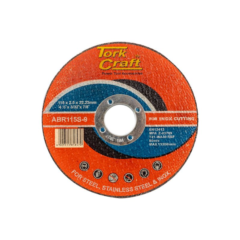 CUTTING DISC METAL &amp; SS 115 x 2.5 x 22.22MM