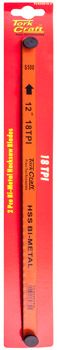 2PC HACKSAW BLADE BI-METAL 18TX300 HANGING CARD