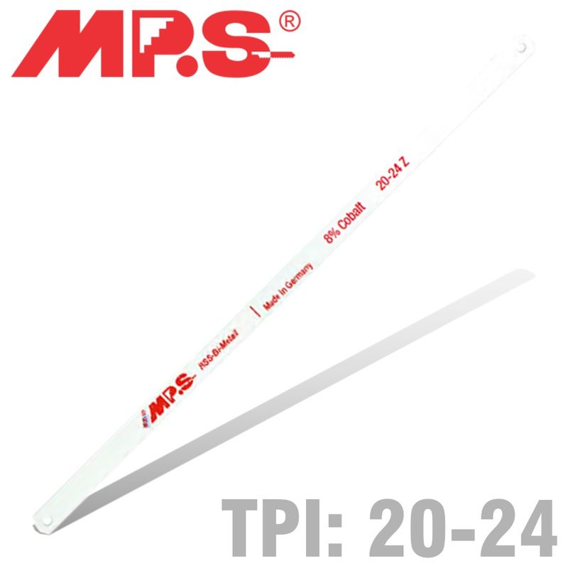 HACKSAW BLADE HSS BI-METAL 20/24T X 300MM FOR SS &amp; ALL ME