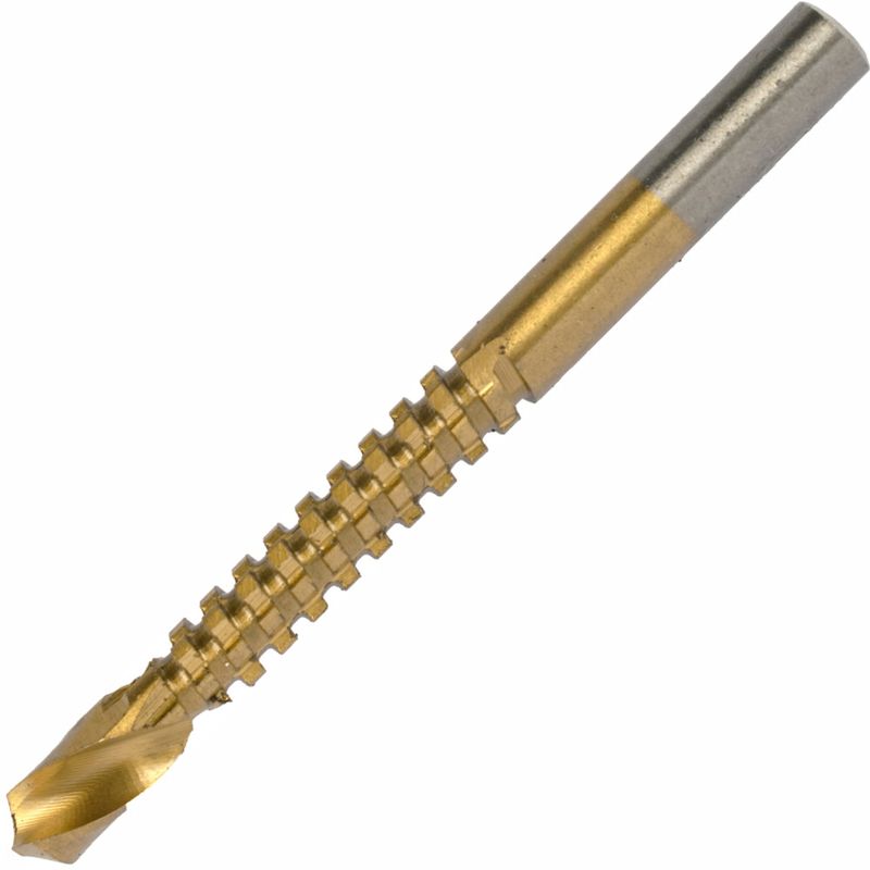 DRILL SAW 10MM TIN. COATED CARDED