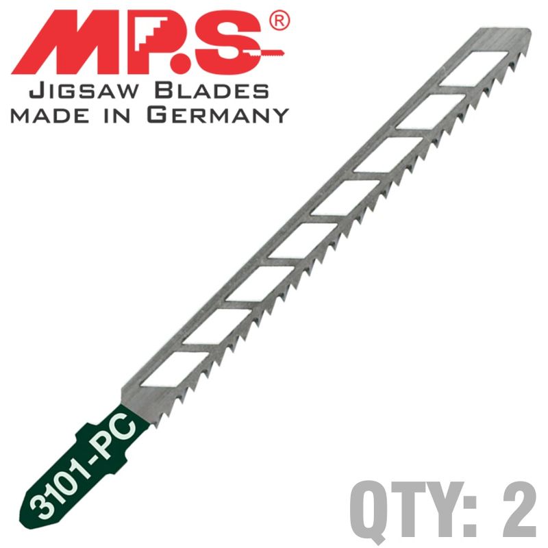 JIGSAW BLADE SKELETON WOOD &amp; PLASTIC T-SHANK 10TPI SMOOTH CUT