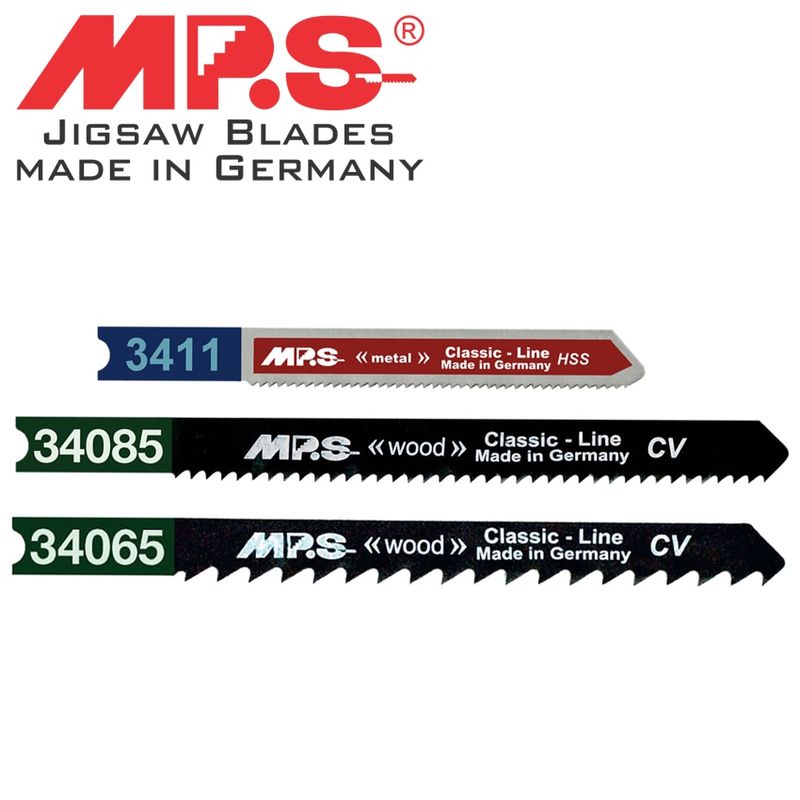 JIGSAW BLADE SET 3PIECE B&amp;D SHANK