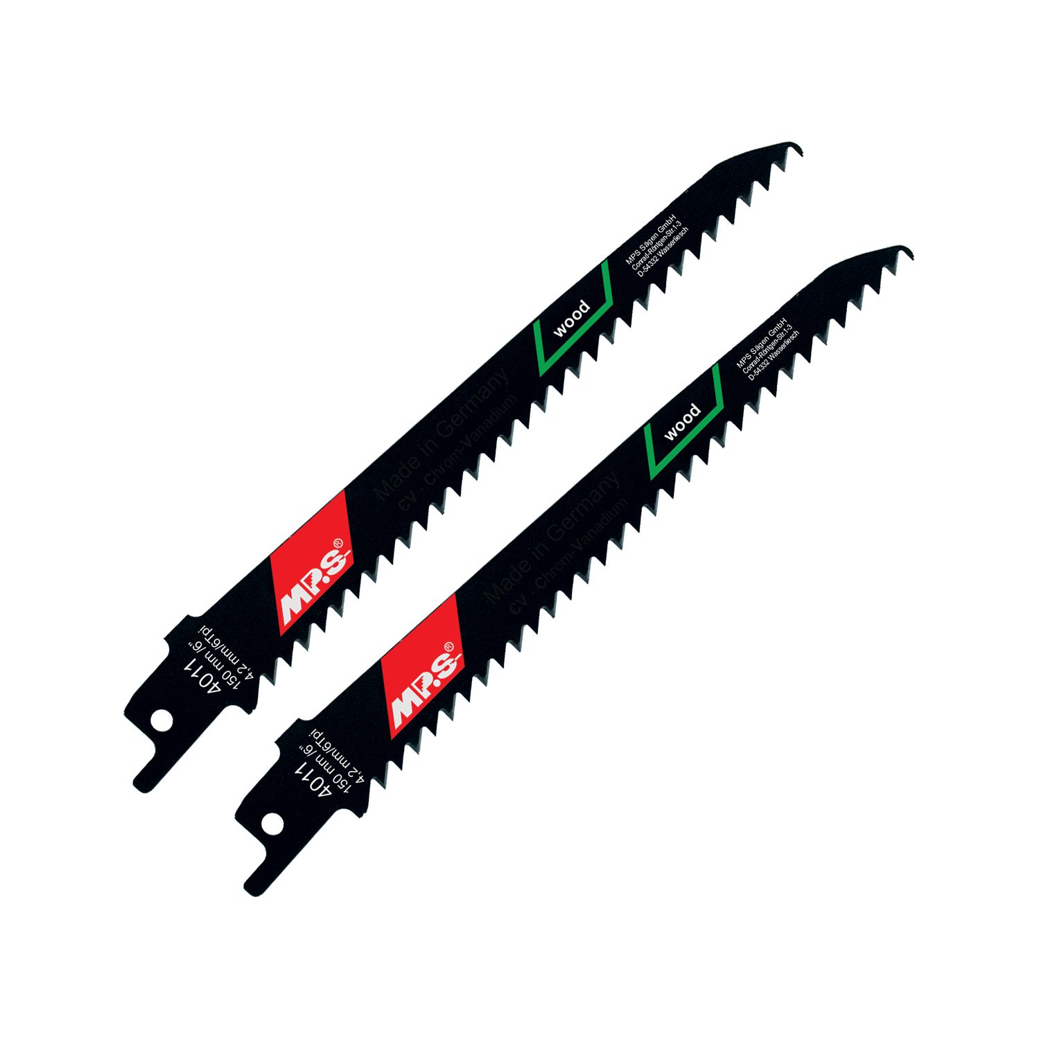 SABRE SAW BLADES 150MM 6 TPI 2/PACK