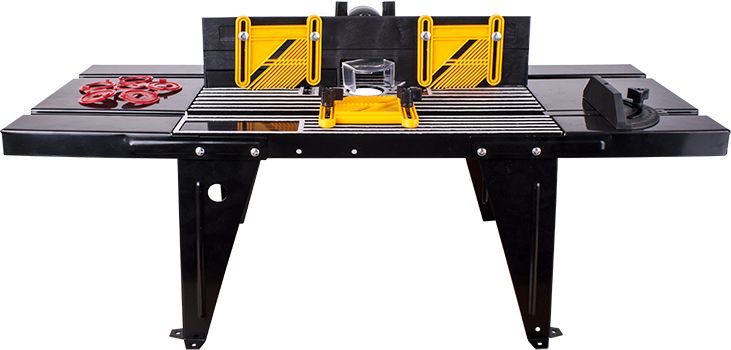 TORK CRAFT ROUTER TABLE WITH FENCE &amp; FEATHER BOARD -16CM BASE ROUTERS