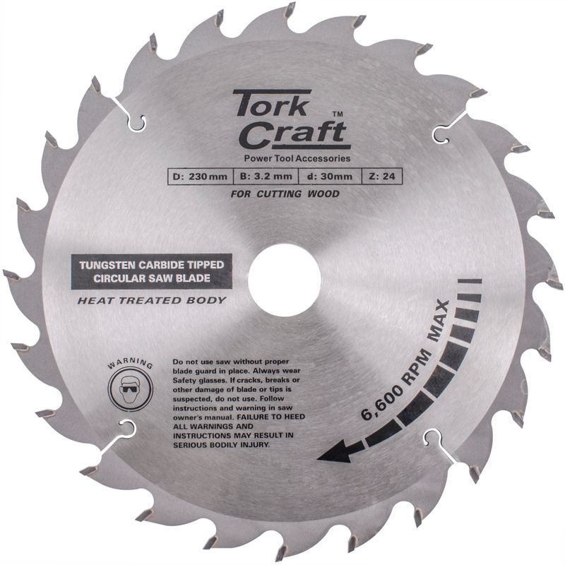 BLADE TCT 230 X 24T 30/1/20 ATB POSITIVE PROFESIONAL INDUSTRIAL