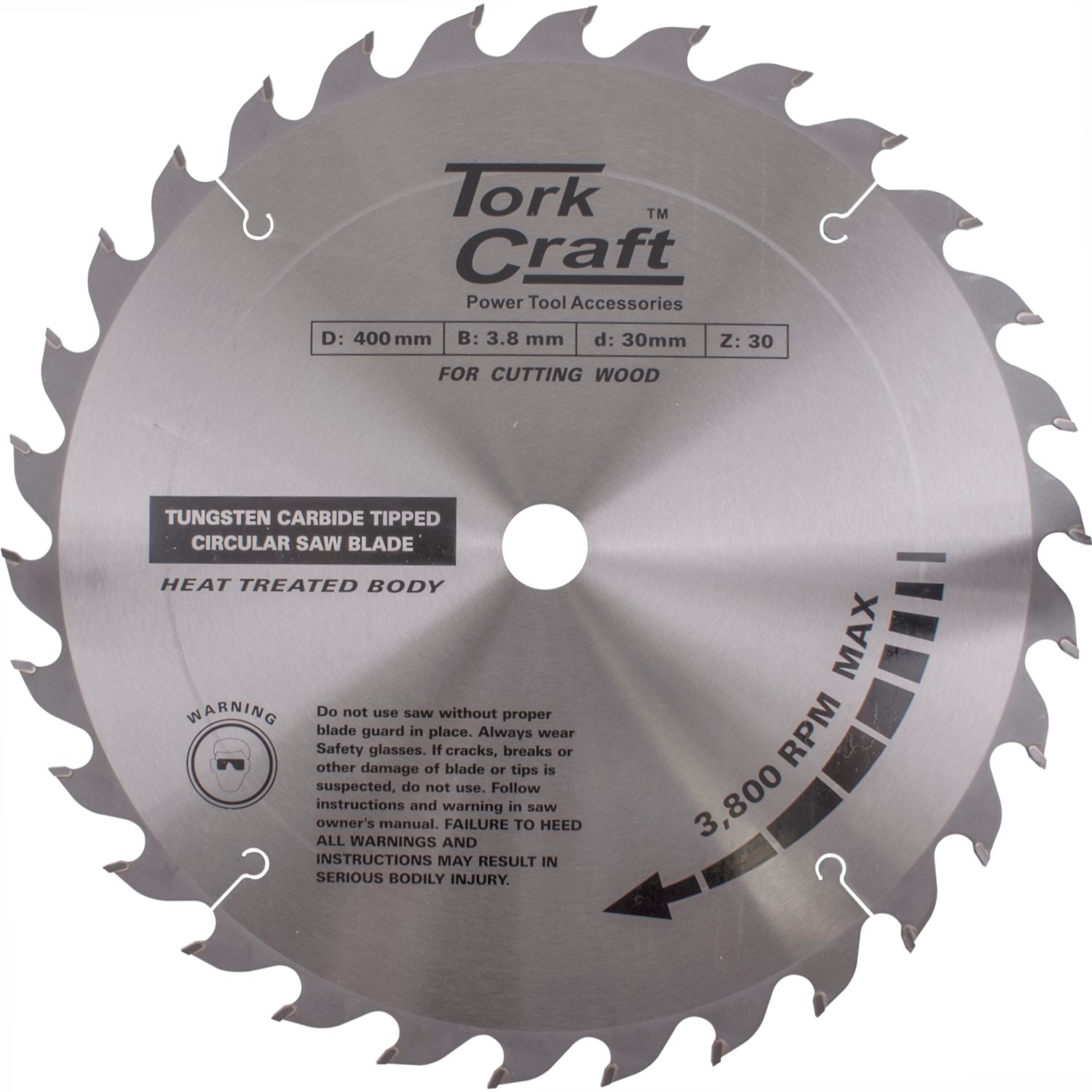 BLADE TCT 400 X 30T 30/1 PROFESIONAL INDUSTRIAL