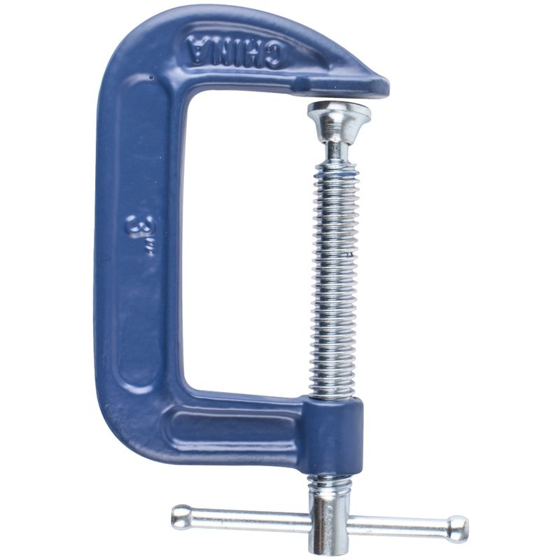 CLAMP G HEAVY DUTY 75MM TWIN PACK 3&#39;