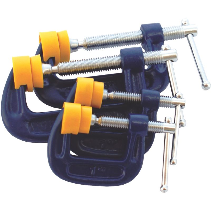 CLAMP C - TYPE  4PCS SET KIT 2 X 25 &amp; 50MM