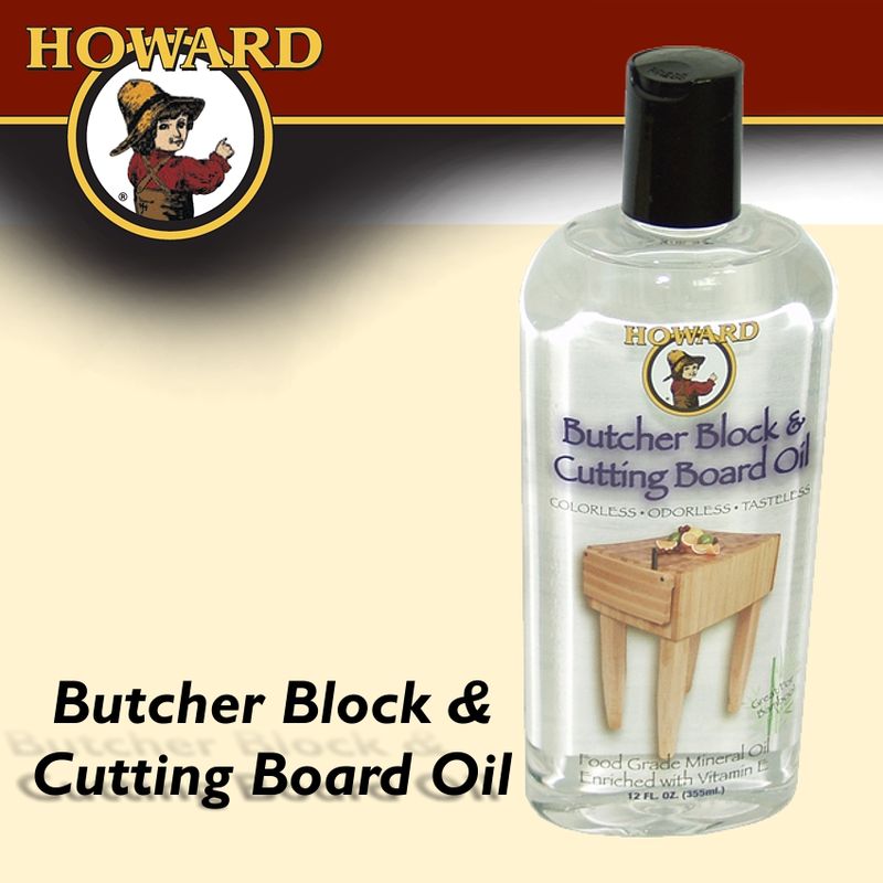 HOWARD BUTCHER BLOCK &amp; CUTTING BOARD OIL 355 ML