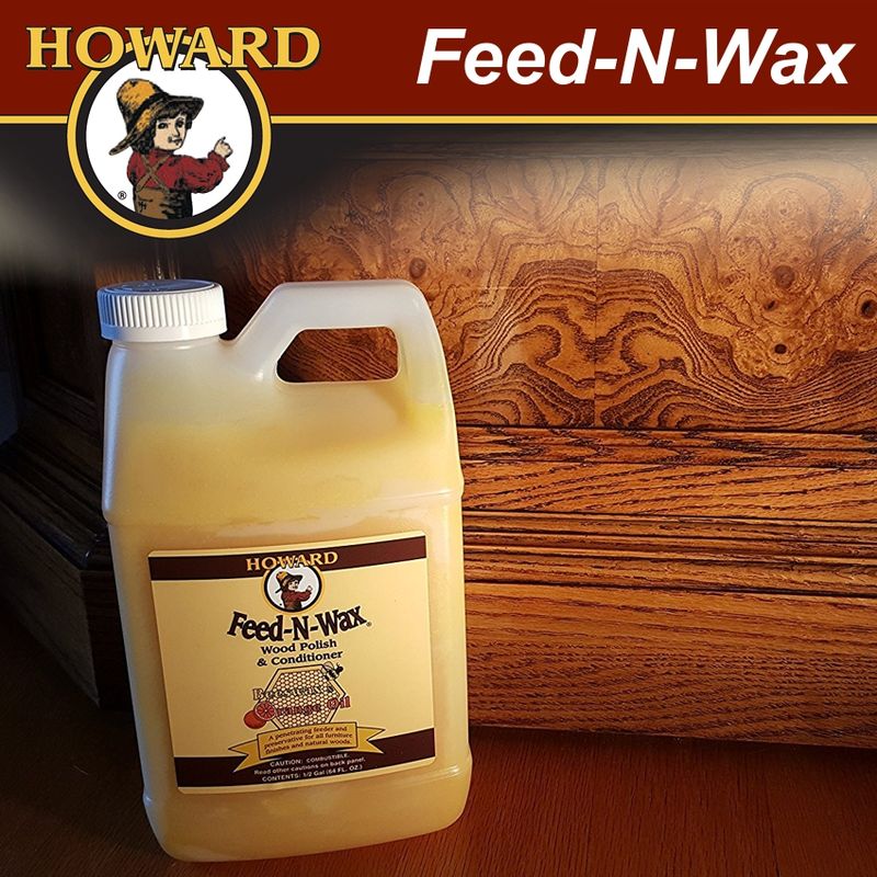 HOWARD FEED-N-WAX WOOD POLISH &amp; CONDITIONER 1893 ML