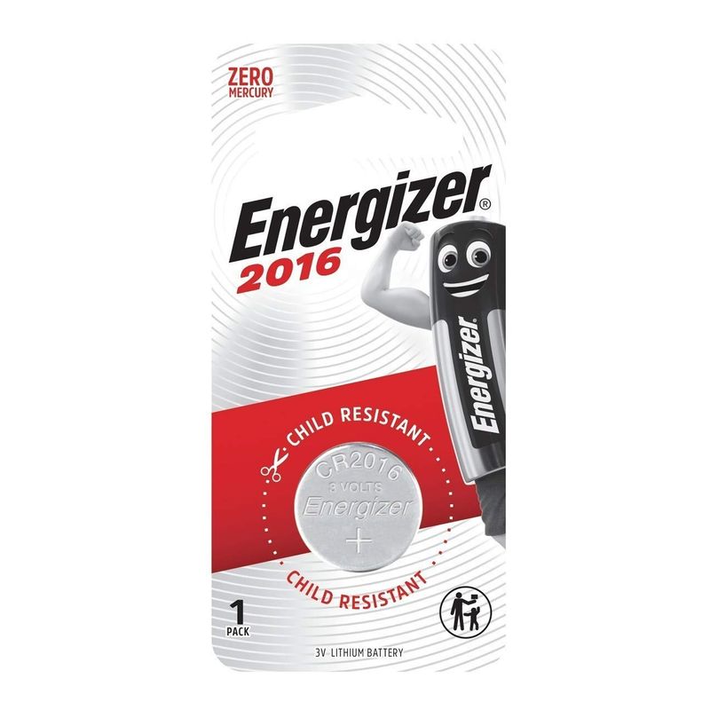 ENERGIZER 2016 BP1 3V LITHIUM COIN BATTERY 1PACK (MOQ 12)
