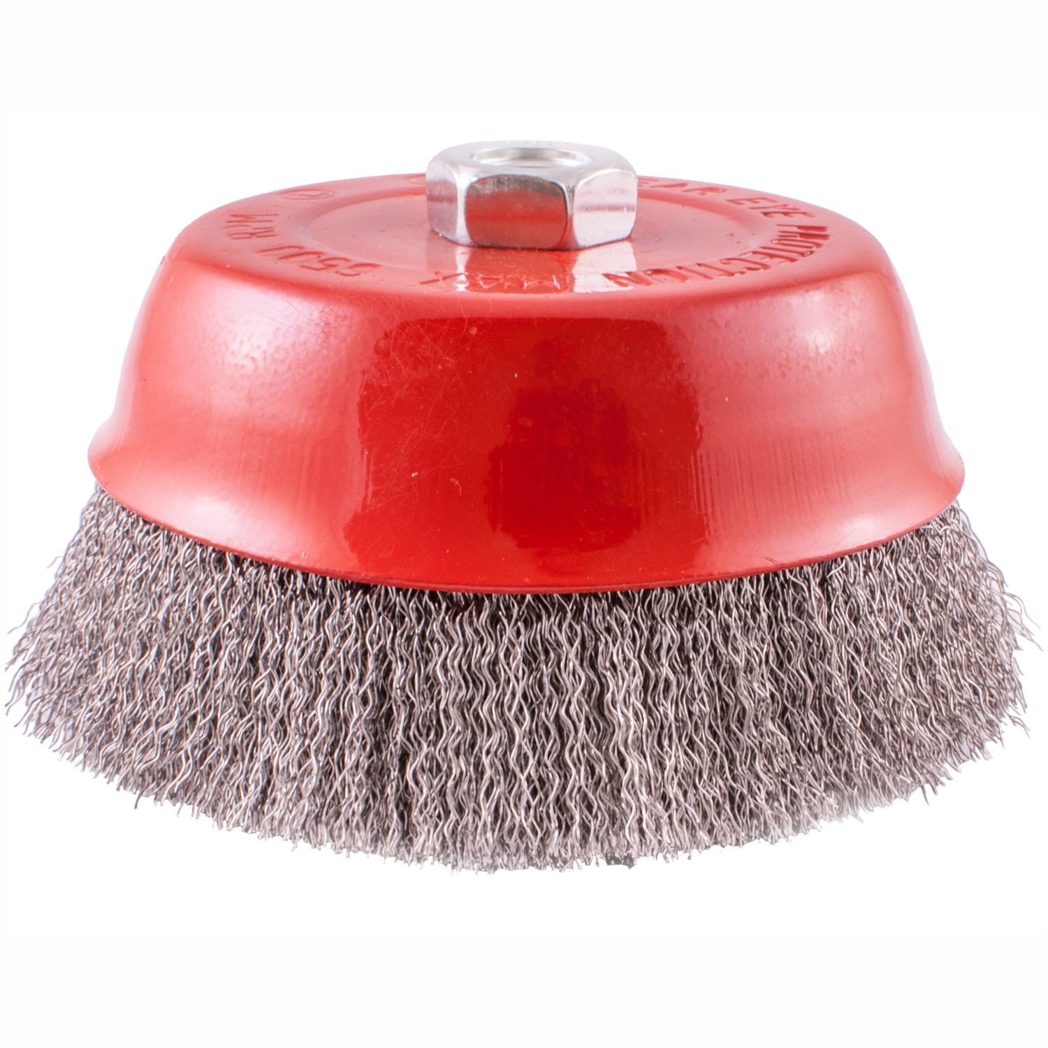 WIRE CUP BRUSH 150 X M14 CRIMPED STAINLESS STEEL TCW