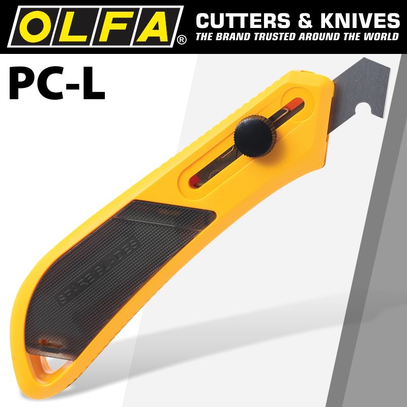OLFA HEAVY DUTY PLASTIC &amp; LAMINATE CUTTER RETRACTABLE BLADE